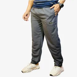Men's Charcoal Grey Track Pants | Regular Fit Activewear